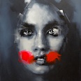 Roman Träxler "Mono SA 17" Acryl auf Leinwand 100 x 80 cm
