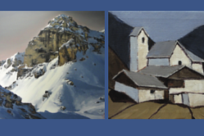 AKTUELLE AUSSTELLUNG "BERGWELTEN" Harald Wilberger & Johannes M. Pittl