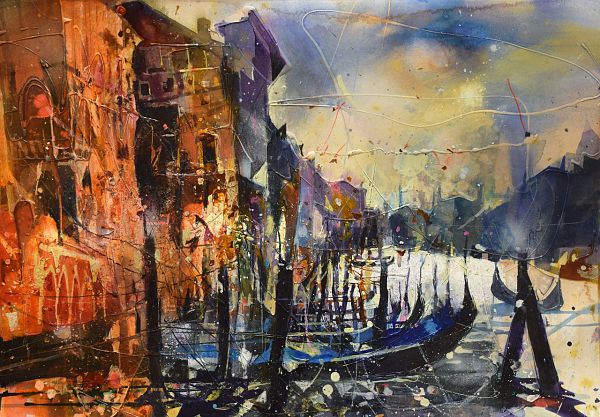 Bernhard Vogel "Canal Grande"
