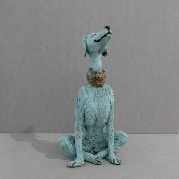 Angelika Littwin-Pieper "Alter Adel 2" - Bronzefigur - 10 x 13 x 25cm