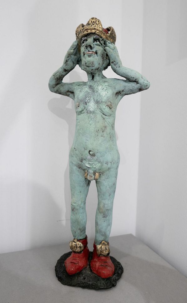 Angelika Littwin-Pieper "Passt (König)" Bronze