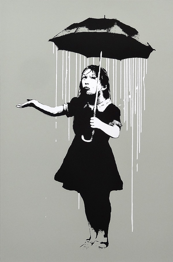 Banksy by The West Country Prince "Nola" Siebdruck 80 x 58 cm