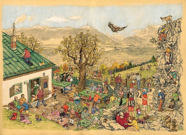 Bettina Egger, Arzler Alm, Unikat