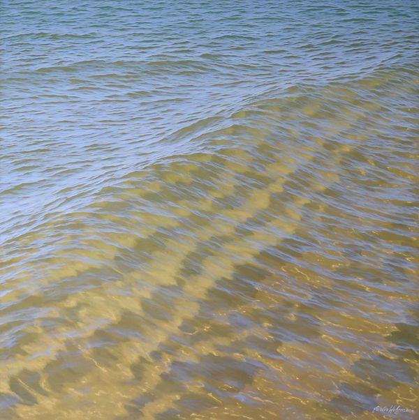 Carolin Wehrmann "Reflections CLXVIII" Öllasur auf Leinwand 120 x 120 cm