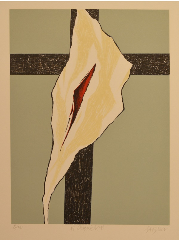 Chryseldis "Stigma I" - Lithografie - Auflage 8/50 - 1998