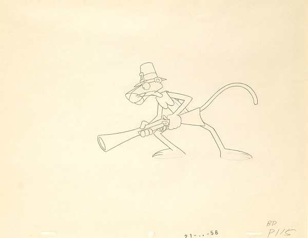 "Hunter Panther" - original production drawing