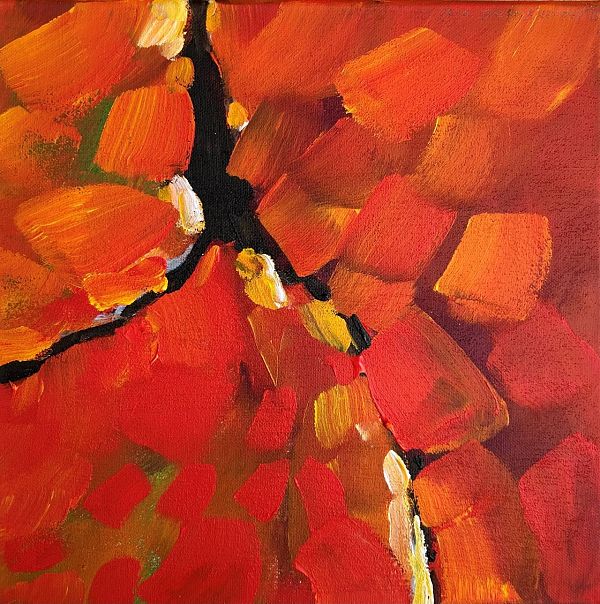Puck Steinbrecher "Flora" 30 x 30cm