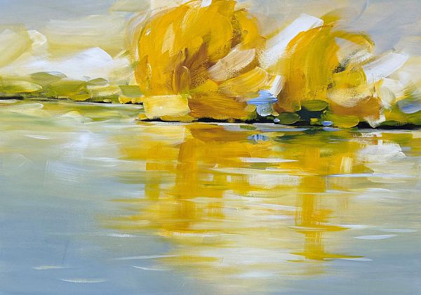 Puck Steinbrecher "Herbstlicht" 100 x 140cm
