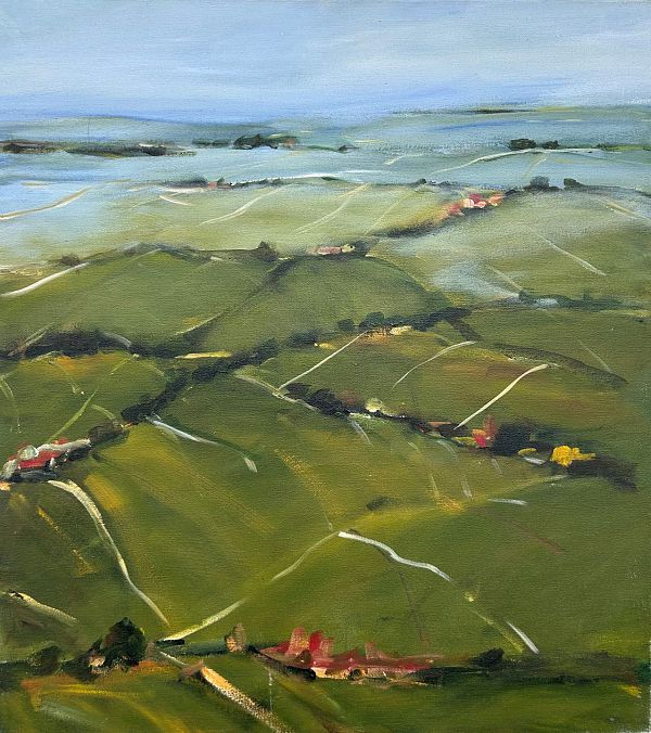 Puck Steinbrecher "Piemont" 100 x 90cm