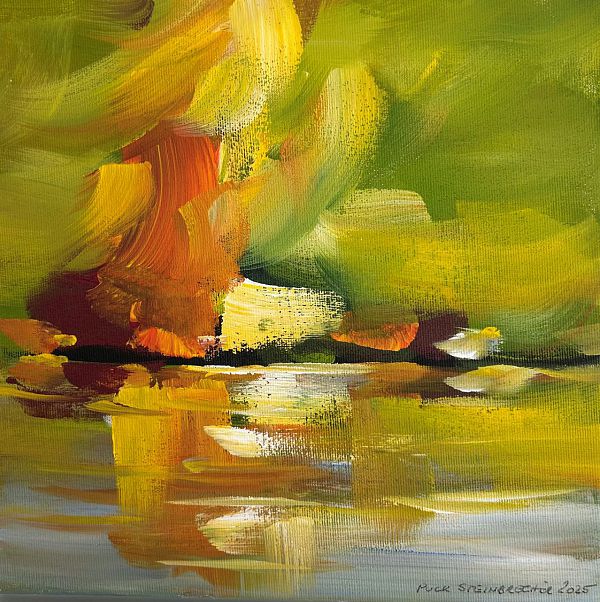 Puck Steinbrecher "Zu später Stunde 2" 30 x 30cm