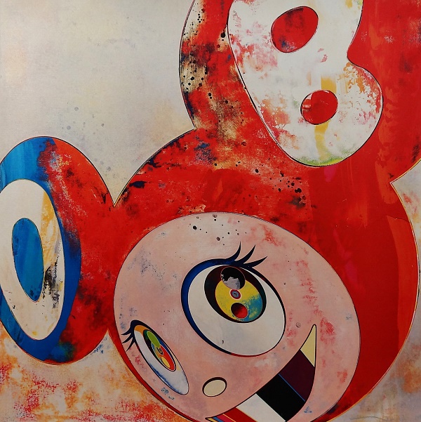 Takashi Murakami "and then" Siebdruck 50 x 50 cm