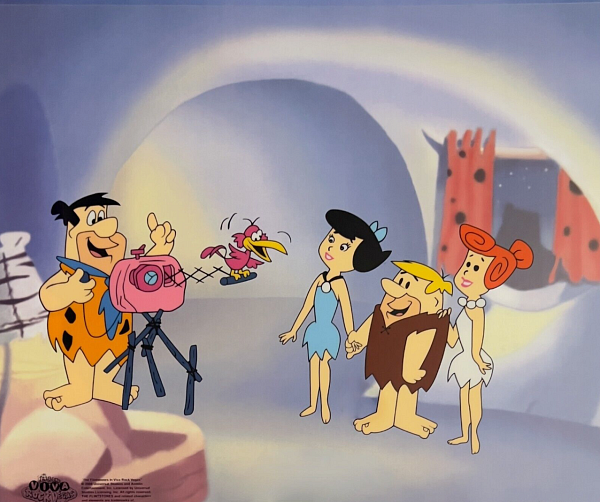 The Flintstones "Fred's Photo" Limited Sericel