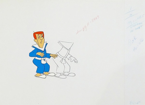 The Jetsons "George" Original Production Cel 27 x 32 cm