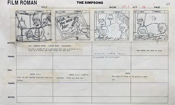 The Simpsons "Maximum Homedrive" Collectors Portfolio 21,5 x 35,5 cm