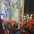 Bernhard Vogel "New York 2012" Radierung 30 x 18 cm