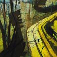 Bernhard Vogel "Venezia Riflessioni" Radierung 30 x 18 cm