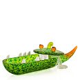 Borowski "Crocodile" Glasobjekt