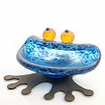 Borowski "Hopper- blau" Schale 13 x 26 x 23 cm