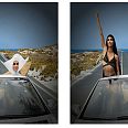 Cecile Plaisance "Thelma and Louise" Photographie Lenticulaire 95 x 125 cm