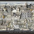 Charles Fazzino "Harlem and all that Jazz" 3D-Siebdruck 55 x 70 cm