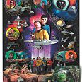 Charles Fazzino "Star Trek - the biginning" 3D Siebdruck 80 x 60 cm