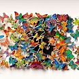 David Gerstein "Beauty hunter" papercut 56 x 76 cm