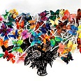 David Gerstein "Coexistence" wallsculpture 120 x 180 cm
