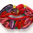 David Gerstein "Graffiti Lips" papercut 56 x 76 cm