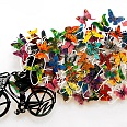 David Gerstein "Lovely day" wallsculpture 120 x 200 cm