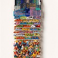 David Gerstein "Megalopolis" papercut 76 x 56 cm