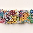 David Gerstein "Primary Color" papercut 56 x 76 cm