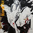 Dominique Capocci Rock Art "Marilyn" Mixed Media auf Karton 80 x 67 cm