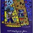 Romero Britto "Montreux Jazz Festival" Plakat 110 x 88 cm