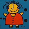 Franz Basdera "From another space" Acryl auf Leinwand 30 x 30 cm