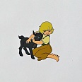 Heidi - A Girl of the Alps "Heidi" Original Production Cel 27 x 32 cm