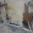 Heinz Hofer "Rio della Sensa" 2006 Aquarell 50 x 65 cm