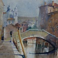 Heinz Hofer "Venedig" 2008 Aquarell 50 x 60 cm