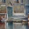 Heinz Hofer "Venedig Univ. Foscari" 2012 Aquarell 50 x 60 cm