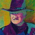 James Francis Gill "Duke in Desert Shadow" Siebdruck 70 x 50 cm