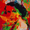 James Francis Gill "Her Majesty 1" Siebdruck 70 x 50 cm