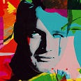 James Francis Gill "Paul Newman 3" Siebdruck 70 x 50 cm
