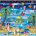 James Rizzi "Paradise Lost And Found" 3D-Siebdruck 38 x 50 cm