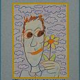 James Rizzi "Thinking of You" 2006 Mischtechnik 19 x 14,5 cm