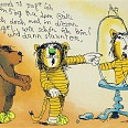 Janosch "Guck doch mal in den Spiegel" Radierung 40 x 50 cm