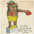 Janosch "Das hier schenk ich dir" 10x10cm 2023