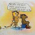 Janosch "Fürchte dich nicht mein Lieberchen" Radierung 40 x 50 cm