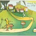 Janosch "Hinauf zum Schloss" 14,5x20cm 2020