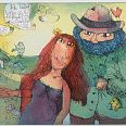 Janosch "Ich liebe dich verflucht, juchhe" 25x34,5cm 2024