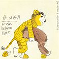 Janosch "Oh weh mein lieber Bär" Radierung 35 x 35 cm