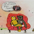 Janosch "Wir lieben uns am meisten gegen Abend" Radierung 40 x 50 cm